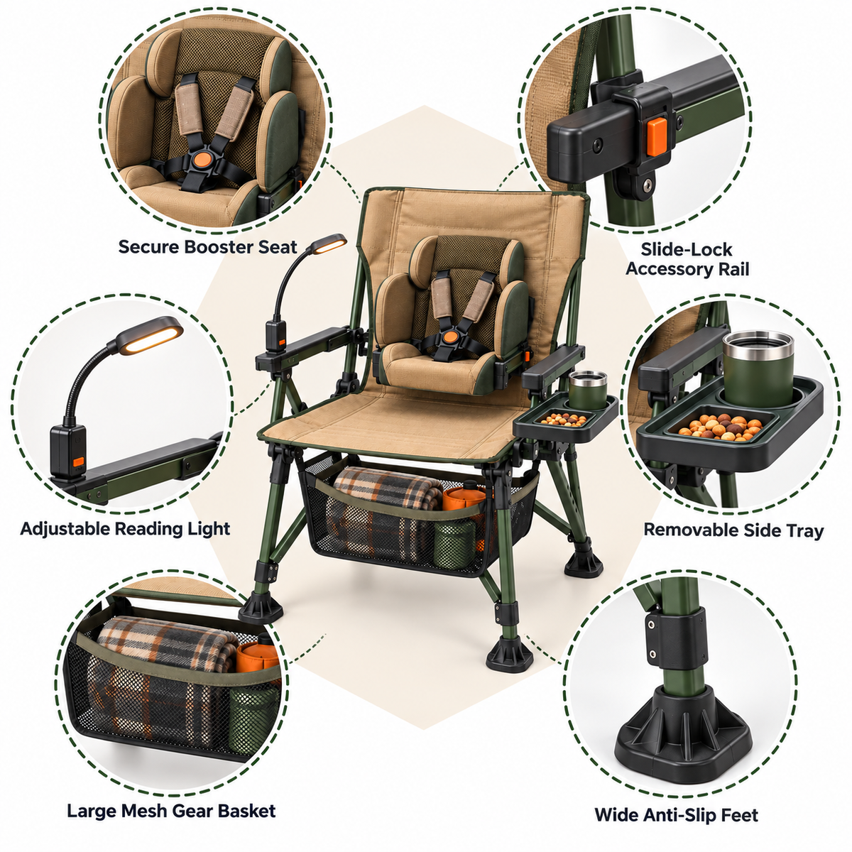 Modular Family Camping Chair
