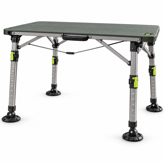 Self-Leveling All-Terrain Folding Camping Table